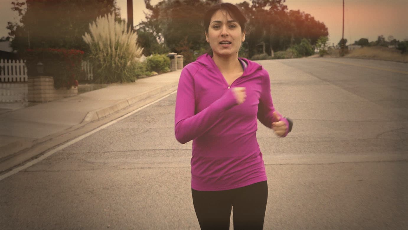 Suzie Carrillo running